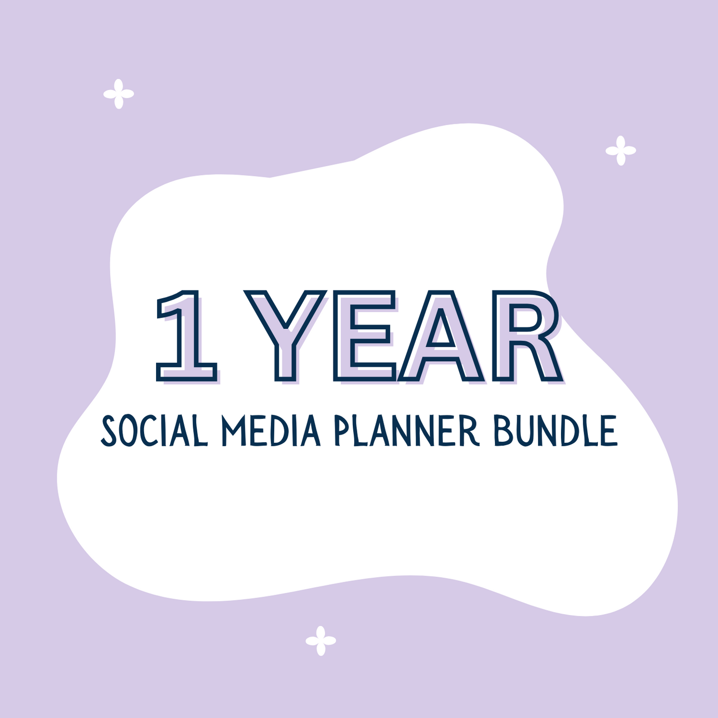 BUNDLE: 1 Year Social Media Planner
