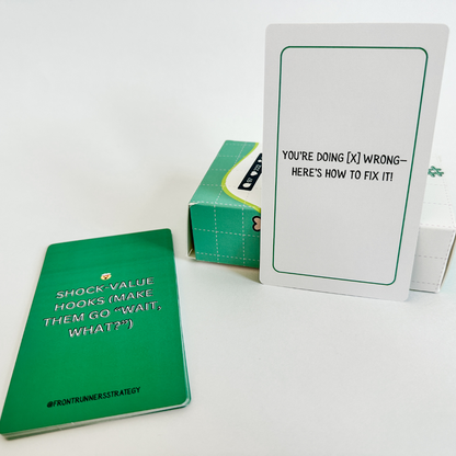 Content Hooks: Cards to Inspire Your Contnet