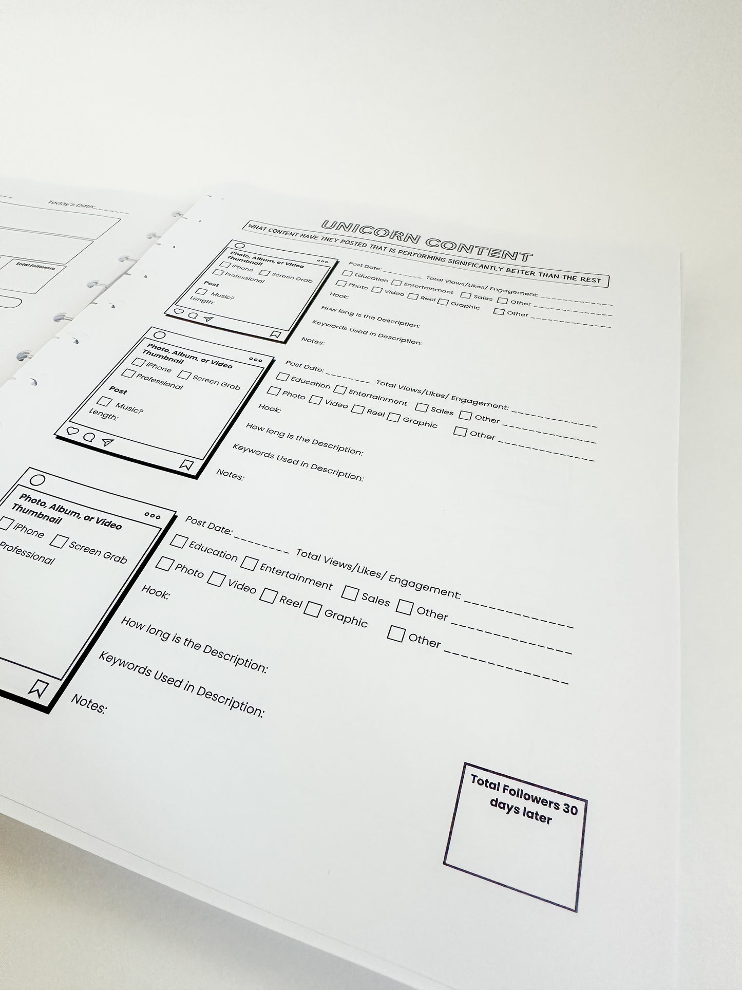 Insert: Social Media Strategy Workbook